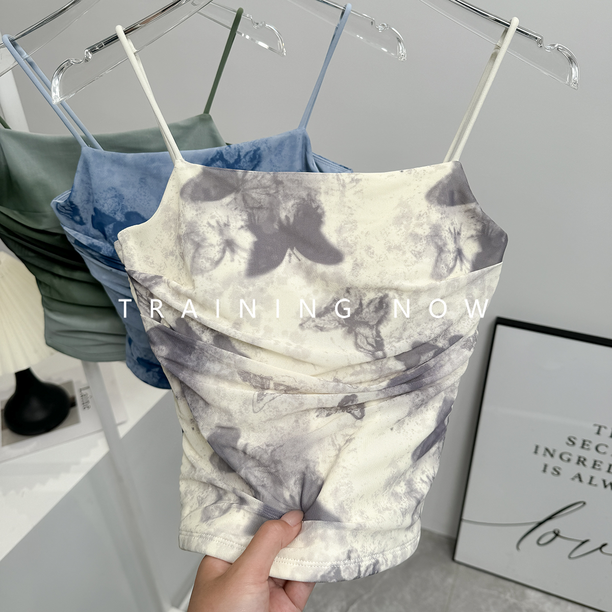 聚拢瑜伽背心跑步一体式美背