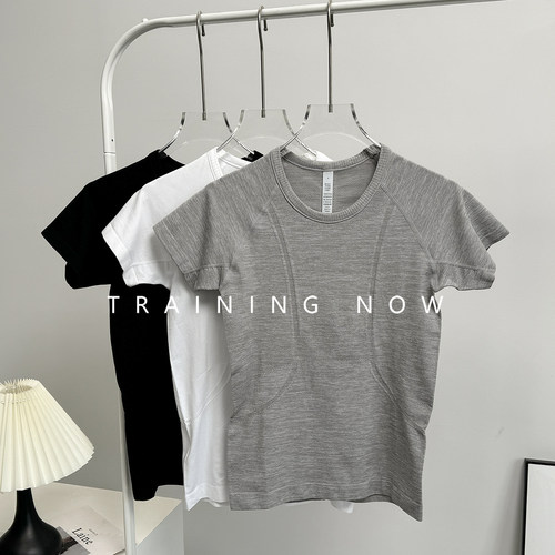 运动短袖女夏季修身显瘦普拉提服