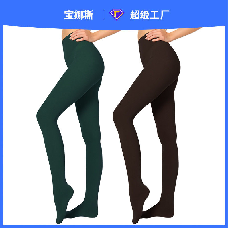 跨境纯色连体丝袜万圣节圣诞节糖果色派对服饰天鹅绒连裤袜