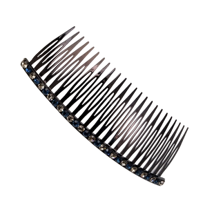 密齿前额刘海梳倒插韩国头饰女水钻梳子碎发整理发梳插梳发卡防滑