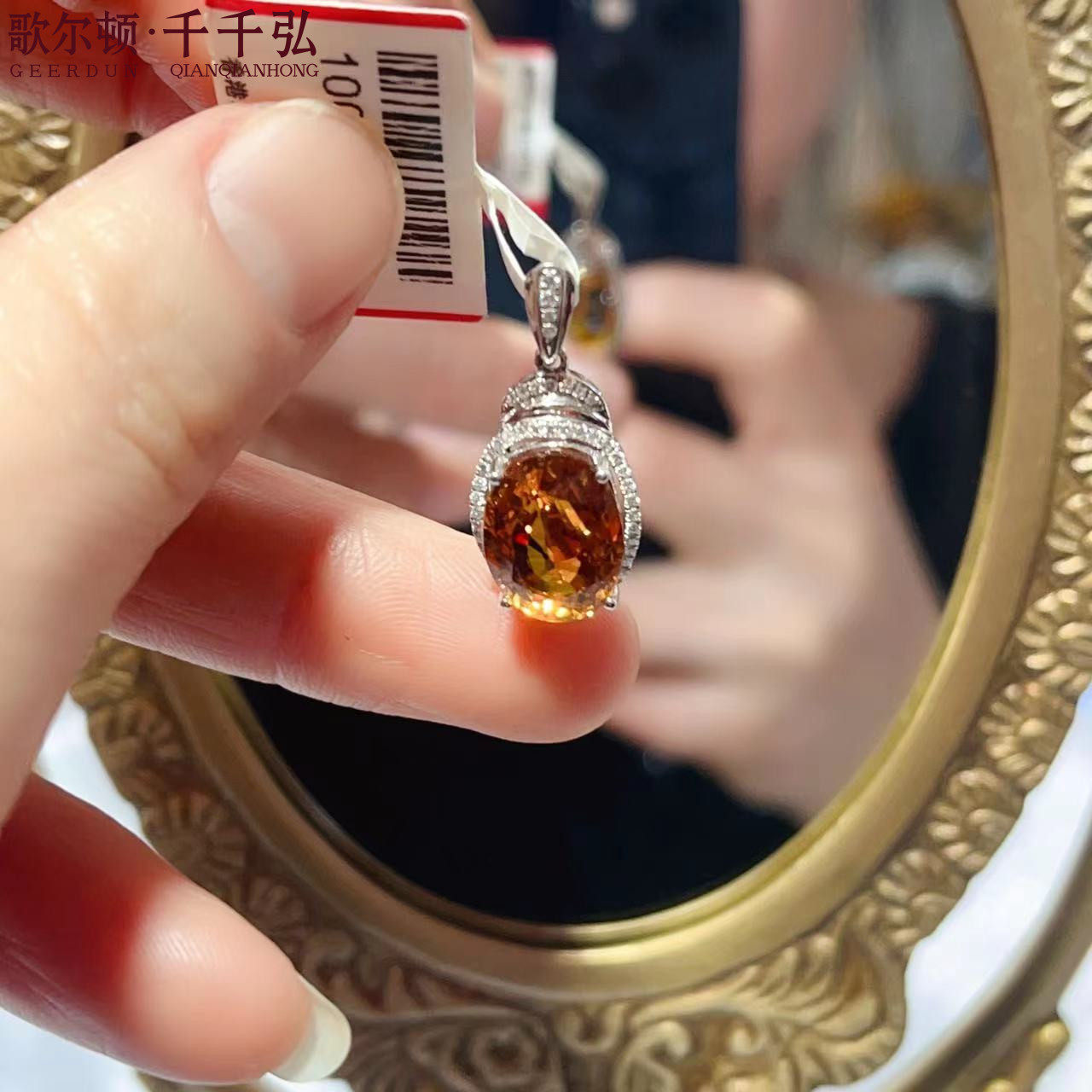 千千弘18K金蓝宝石戒指性价比高