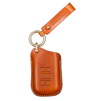 纯皮纯铜手工制作钥匙套