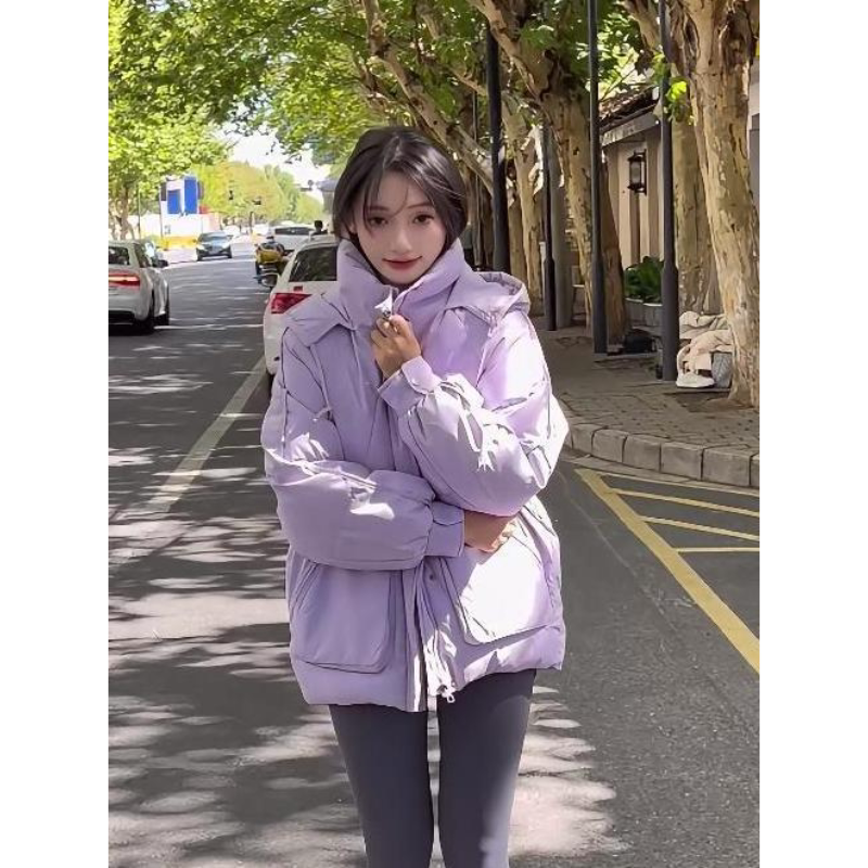 加厚面包服2025新款棉衣棉服短款上衣韩版秋冬季宽松棉袄外套女装
