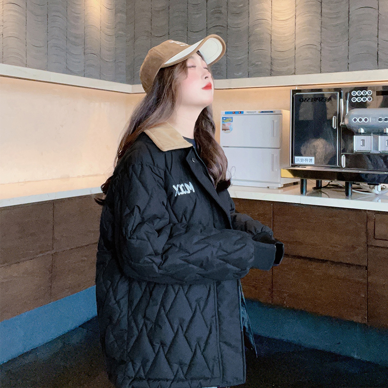 和锋金羽短款棉服外套