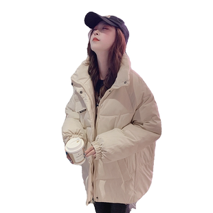 oversize面包服短款羽绒棉衣棉服女2026年新款潮秋冬季外套厚棉袄