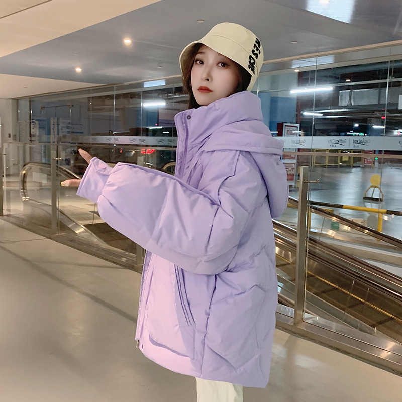 和锋金羽短款oversize宽松版棉服