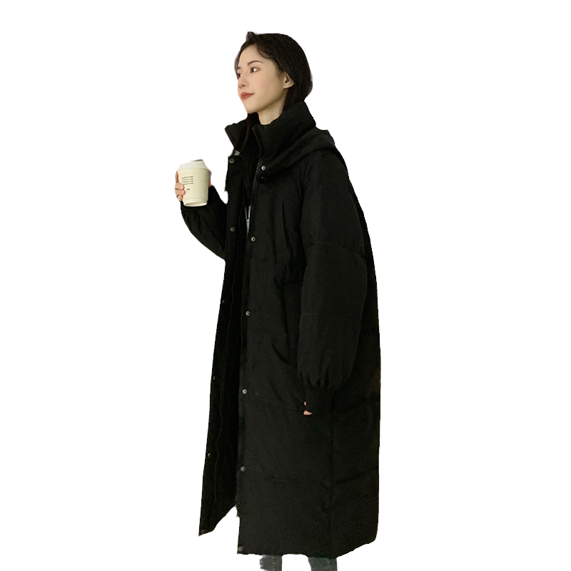 oversize面包服羽绒棉衣棉服女冬季外套中长款厚棉袄2025年新款潮