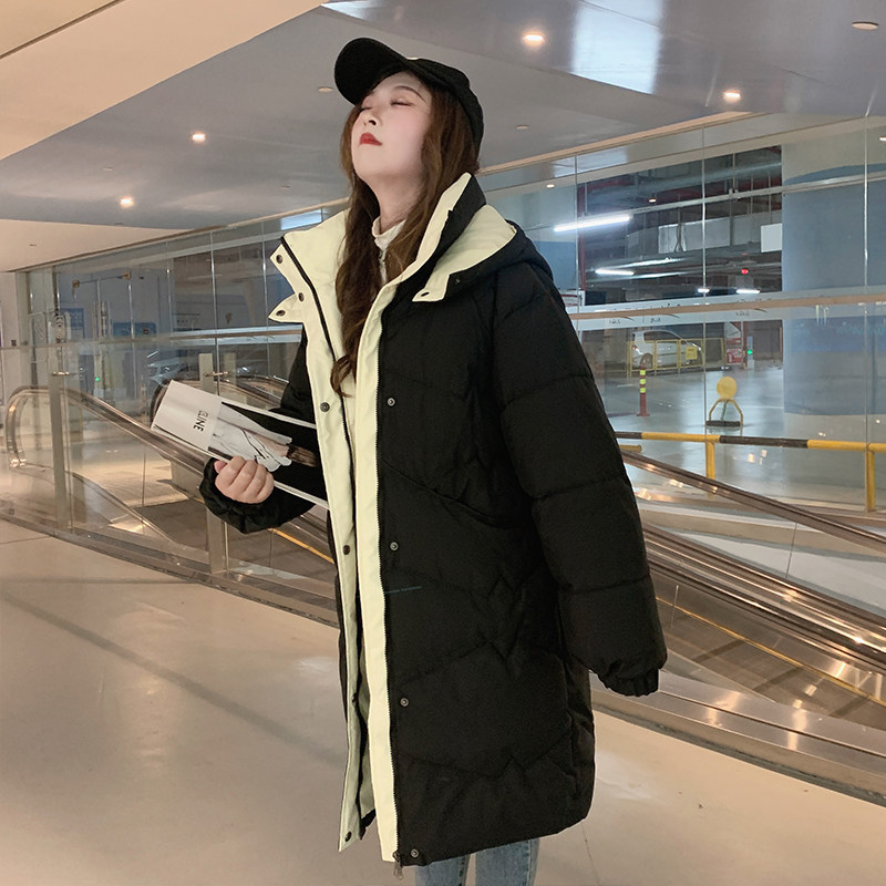 oversize面包服棉衣棉服女冬季外套女装中长款厚棉袄2025年新款潮