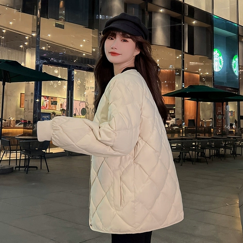 Короткий пуховик с пухом, демисезонная куртка, увеличенная толщина, в корейском стиле, 2021 года