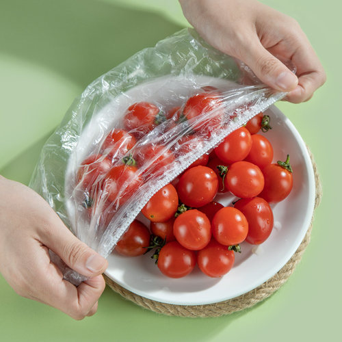 一次性保鲜袋剩菜剩饭松紧食品级