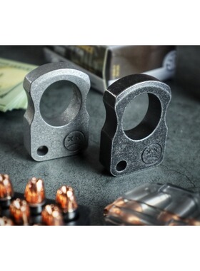 多功能拳扣指环刀单指指虎户外防狼器戒指破窗器迷你