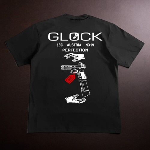 【泡面战术】格洛克周边GLOCK战术T恤枪械服饰硬汉T恤夏季短袖