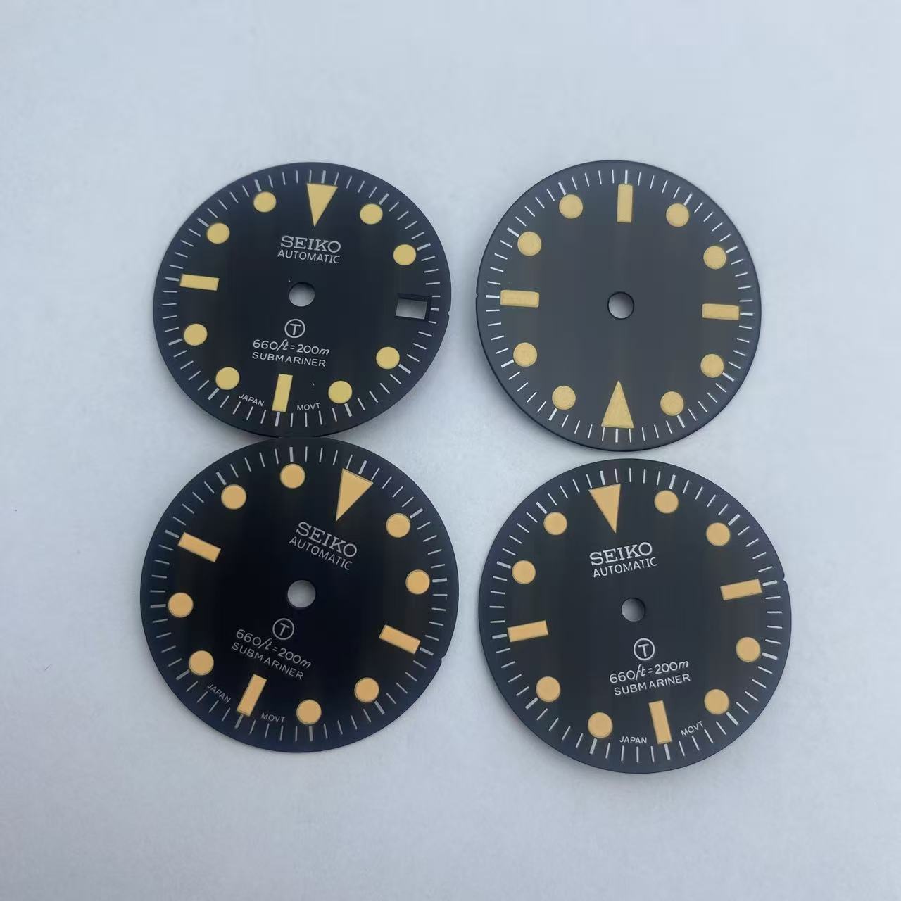 28.5mm手表表盘配件复古款适用于NH34/35专用机械机芯