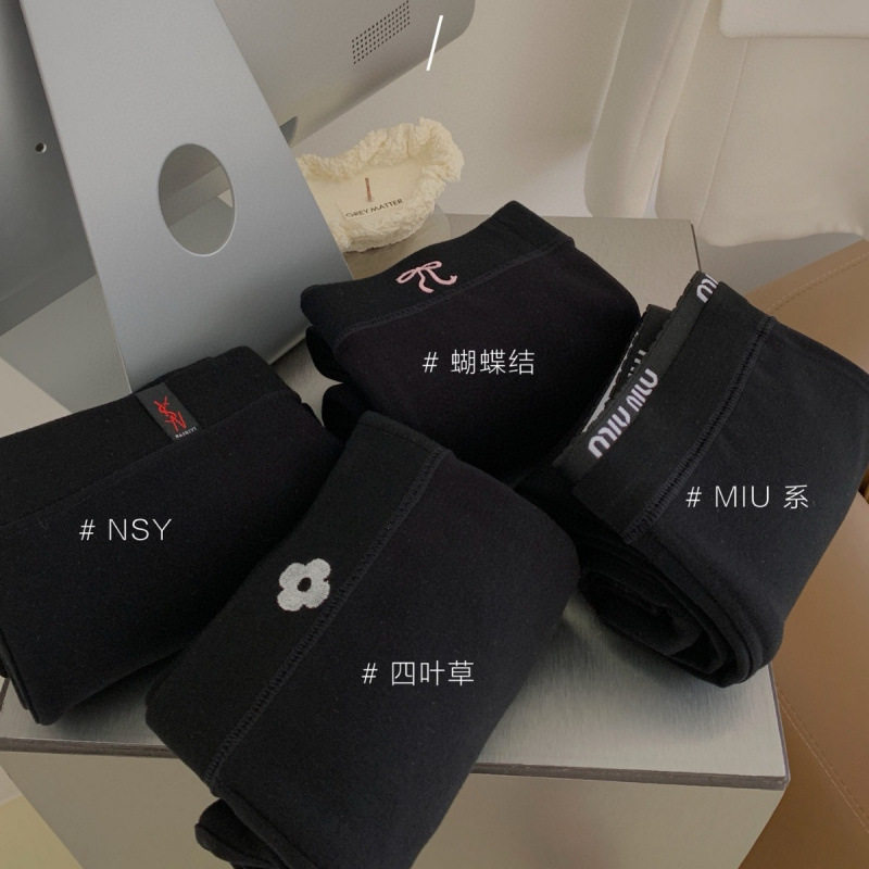 Miss Cactus美拉拉长腿小黑裤收腹提臀显瘦加绒保暖秋冬打底裤袜