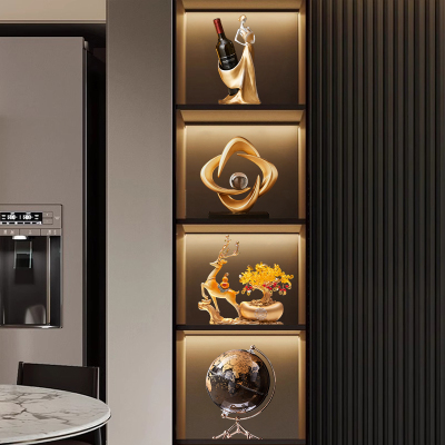 暴力熊摆件客厅轻奢高档