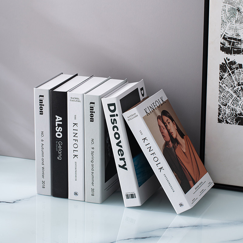 高档大气客厅书房仿真书摆件