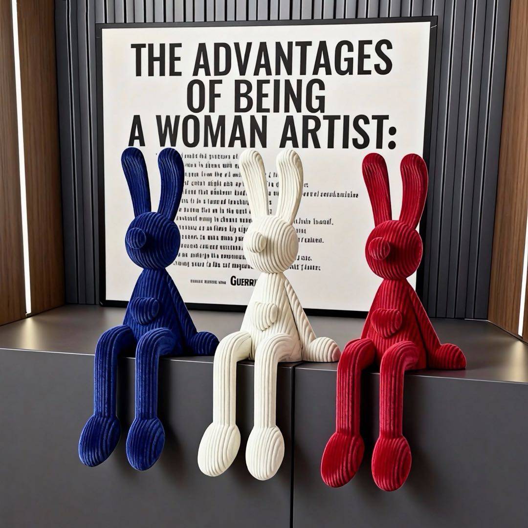 现代简约兔子造型落地摆件家居装饰品创意艺术摆设,家居饰品,落地摆件,淘宝优惠券,粉丝福利购,淘宝优惠卷