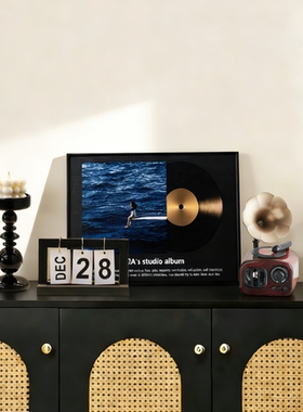 中古风入户门玄关装饰新中式摆画