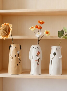 卡通可爱动物造型家居装饰摆件