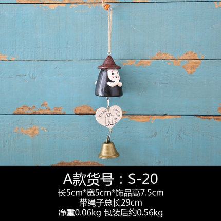 日式风铃小挂饰家居卧室可爱萌物门饰装饰品创意生日礼物铃铛挂件