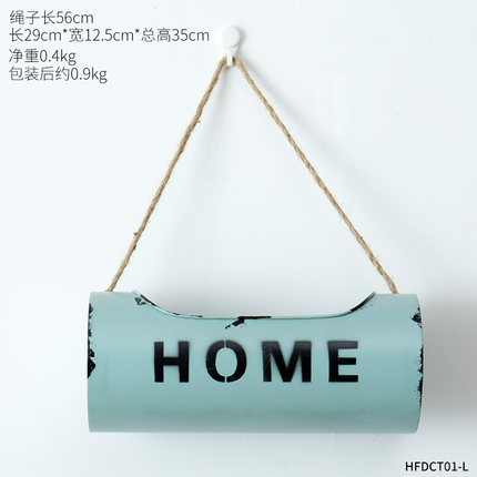 美式复古仿真植物壁挂花盆墙上挂件墙壁装饰品咖啡厅餐厅墙面墙饰