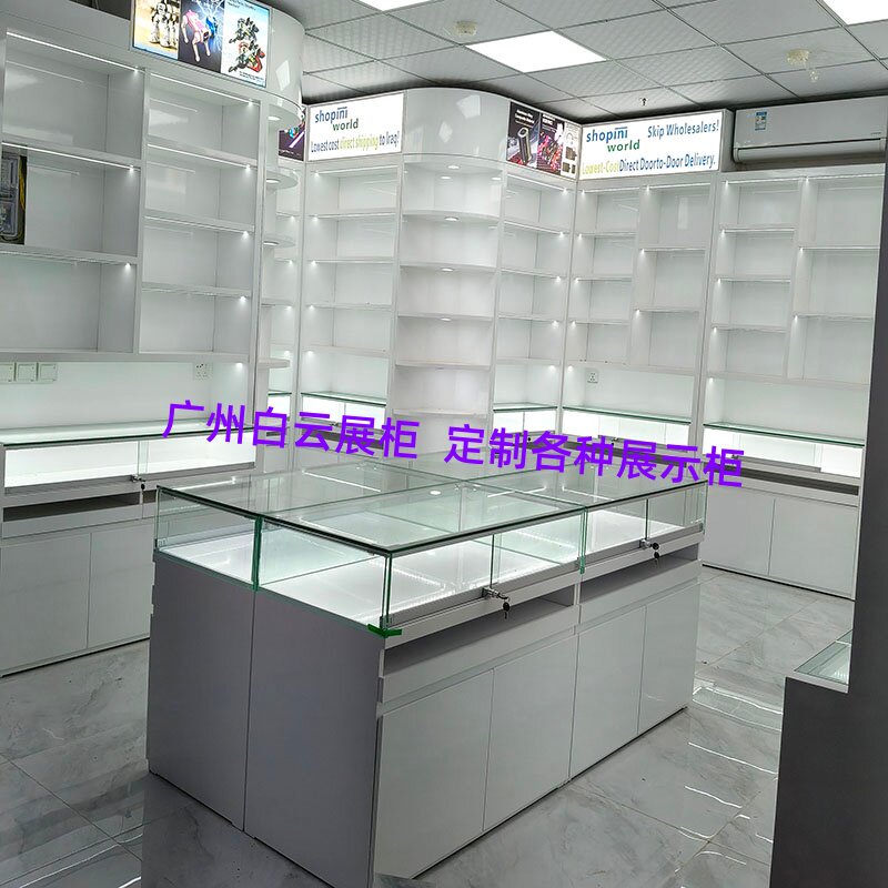 公司产品展示柜店铺装修展柜