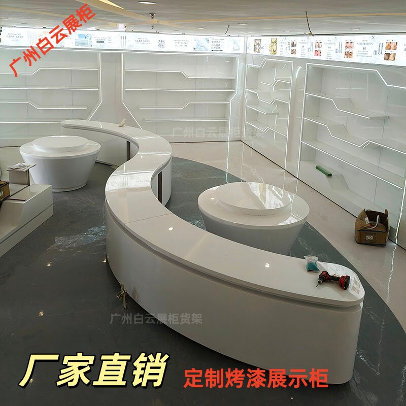 烤漆展示柜定制公司展厅产品货架展示柜/陈列柜/展示