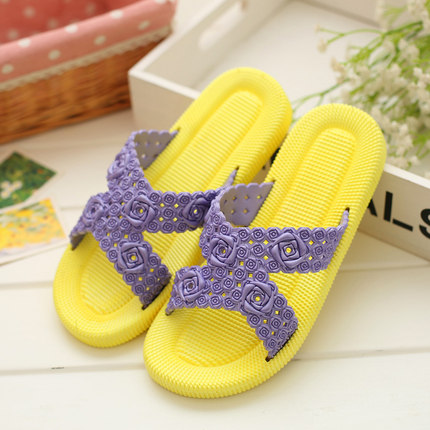 拖鞋夏季男女士时尚 室内情侣家居地板防滑塑料家用凉拖沙滩拖鞋