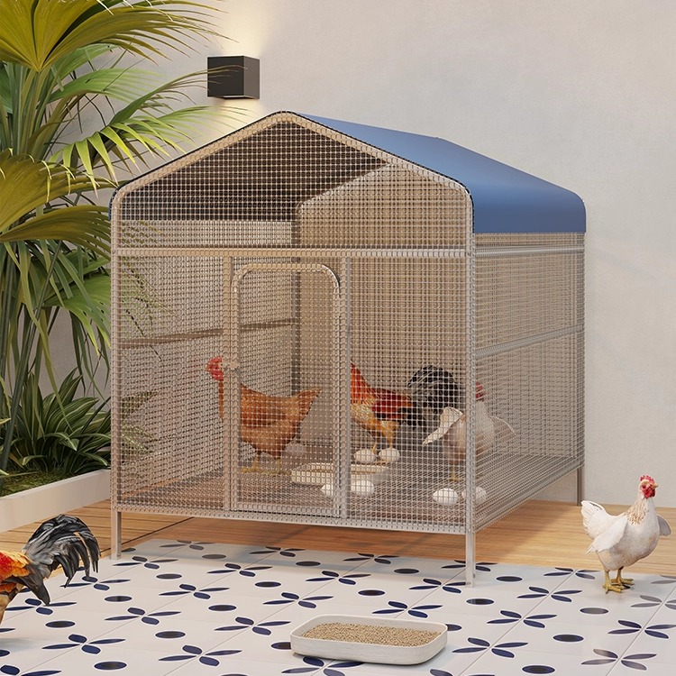 跑道走地鸡家用家禽养殖隧道笼子