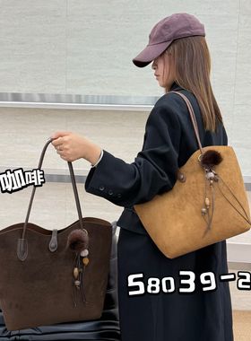 2025大号托特美乐提58039新款单肩韩系斜挎包手提包洋气子母女包