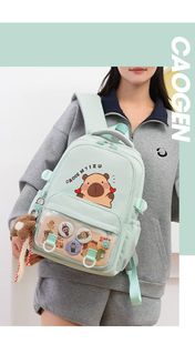 2026新款可爱百搭小学123年级大容量轻便双肩书包草根一族2088