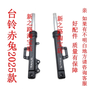 适配台铃赤兔2025电摩款动车碟刹液压前避减震器原前叉总成车