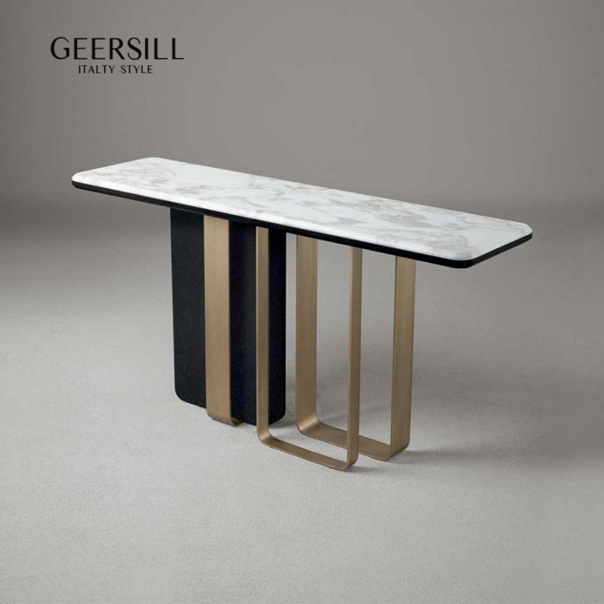 轻奢后现代门厅入户走廊玄关台