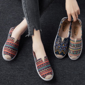 2026年老北京旗舰店官方软底开车帆布鞋 一脚蹬正品 女休闲新款 布鞋