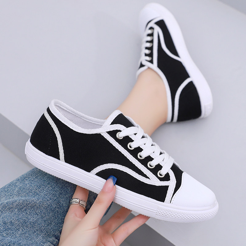 帆布鞋女夏季新款透气休闲平底一脚蹬老北京布鞋2025年板鞋单鞋子,女鞋,帆布鞋,淘宝优惠券,粉丝福利购,淘宝优惠卷