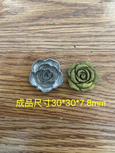 超声波钢模 玉石雕刻模具 玫瑰花 香牌模具