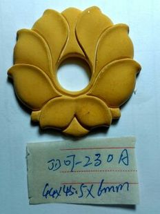 和兴超声波雕刻模具超声波钢模玉器模具香牌模具双面莲花/对小号