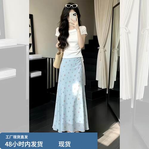 简约风白色短袖T恤女2026新款夏日绝美俏皮小上衣艺术生明媚穿搭