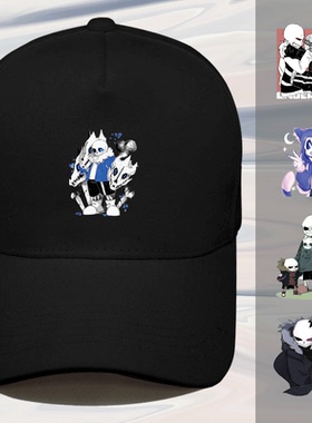 传说之下周边undertale sans二次元游戏帽子男女周边鸭舌帽棒球帽