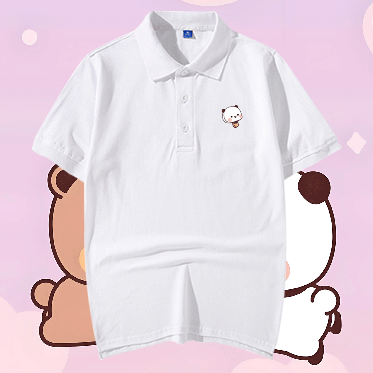 一二布布卡通可爱Q版衣服POLO衫