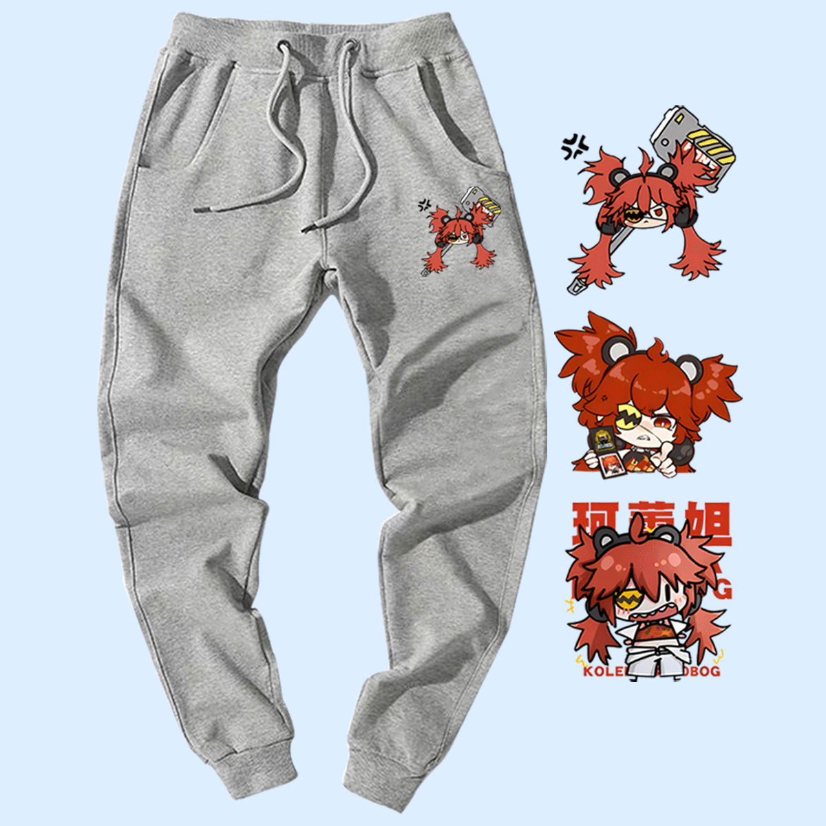 男女情侣同款休闲长裤