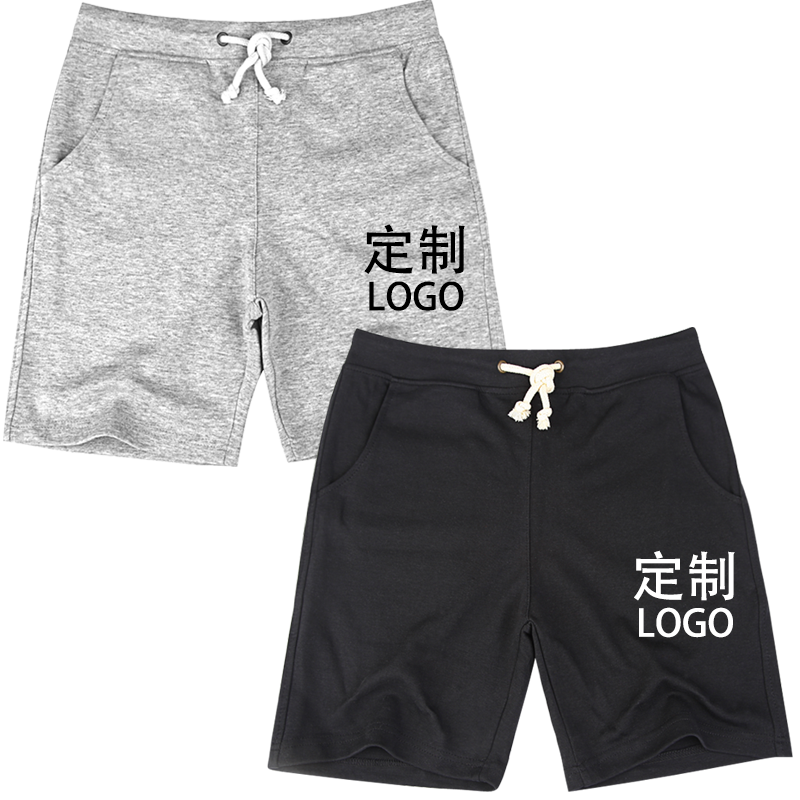 定制五分logo图聚会卫裤短裤裤子