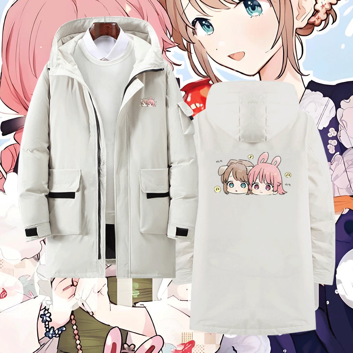 与你相恋到生命尽头动漫羽绒服