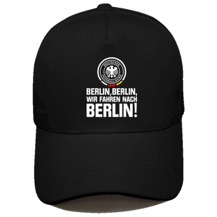 德国国家队世界杯欧洲杯足球迷队服男女休闲定制遮阳鸭舌棒球帽子