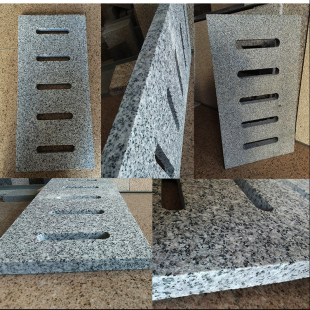 花岗岩排水沟盖板大理石水篦子芝麻白灰黑井盖下水道地沟地漏盖板