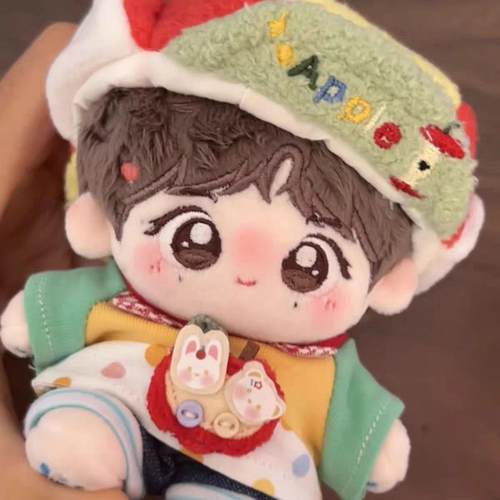 原创公仔梓渝属性10cm棉花娃娃