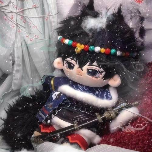 盗墓笔记张起灵棉花娃娃20cm