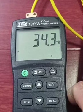 议价TES1311A台湾泰仕温度计，成色新，功能包好，带探头，需