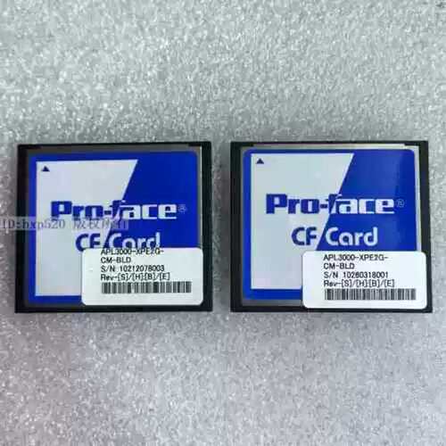 Pro-Face CF Card APL3000-XPE2G-CM-BLD CA8-CFCALL/2GB CF卡产