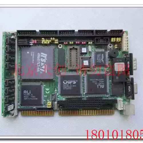 议价研扬 SBC-455 486DX4 CPU CARD REV:B1 半长工控机主板产品